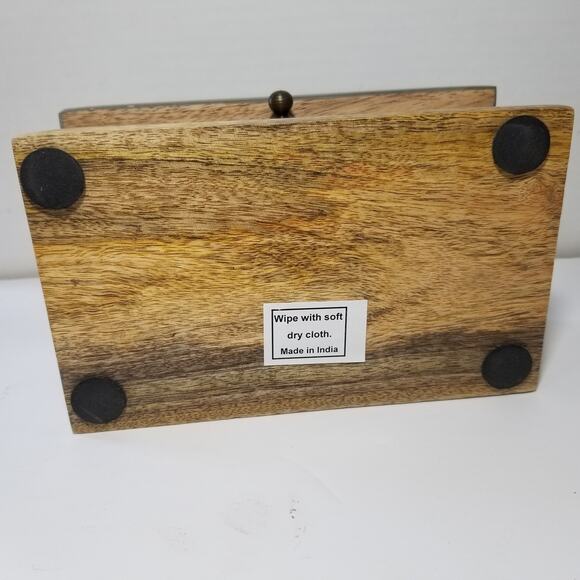 Small jewelry trinket wooden box 3.1469 - Picture 10 of 11